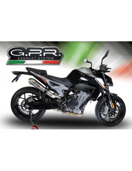 ESCAPE GPR Ktm Duke 790 2021/2024 e5 Powercone Evo Sistema Homologado