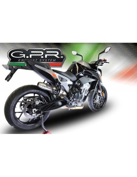 ESCAPE GPR Ktm Duke 790 2021/2024 e5 Deeptone Inox Sistema racing