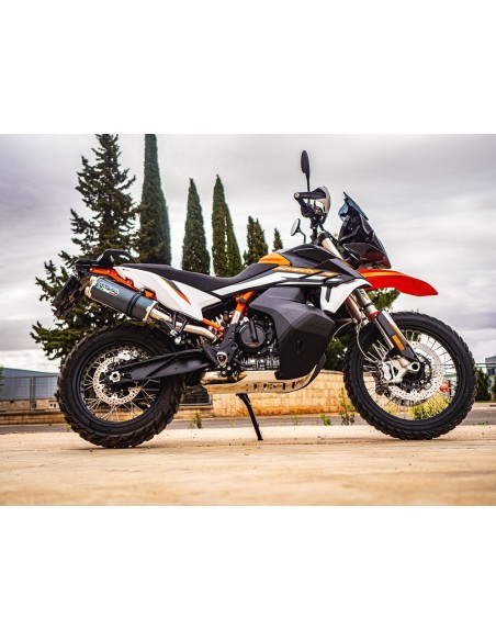 ESCAPE GPR Ktm Adventure 890 - 890 R Rally 2020/2024 e5 Dual Poppy Sistema Homologado