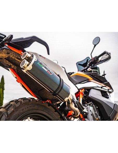 ESCAPE GPR Ktm Adventure 890 - 890 R Rally 2020/2024 e5 Dual Poppy Sistema Homologado