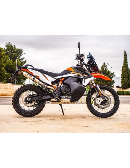 ESCAPE GPR Ktm Adventure 890 - 890 R Rally 2025/2026 e5 plus Deeptone Inox Sistema racing