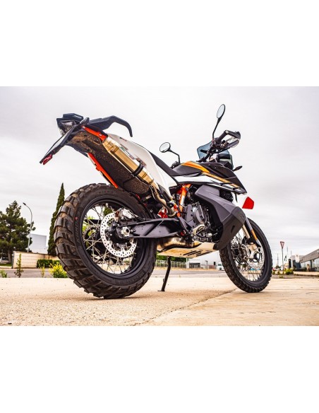 ESCAPE GPR Ktm Adventure 890 - 890 R Rally 2025/2026 e5 plus Deeptone Inox Sistema racing