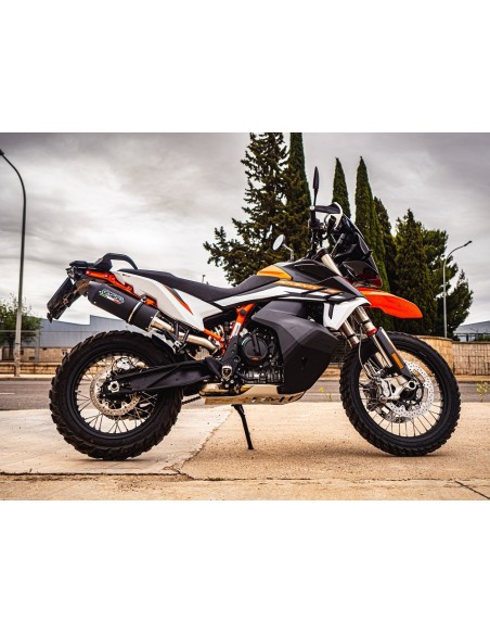 ESCAPE GPR Ktm Adventure 890 L 2021/2024 e5 Furore Nero Sistema racing