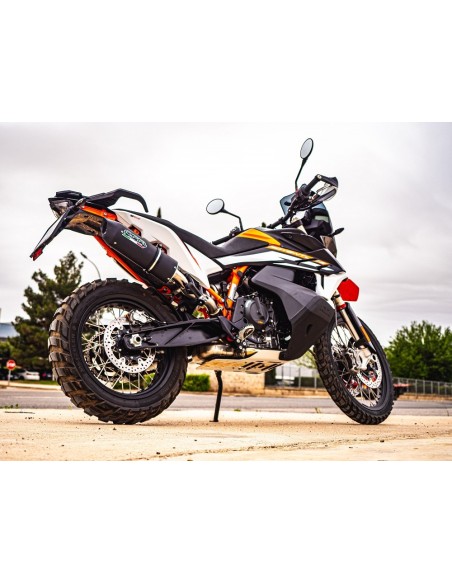 ESCAPE GPR Ktm Adventure 890 L 2021/2024 e5 Furore Nero Sistema racing