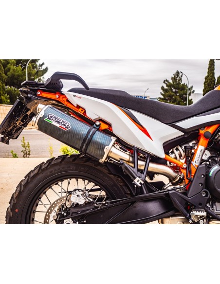 ESCAPE GPR Ktm Duke 890 - 890 R 2021/2024 e5 Dual Poppy Sistema Homologado