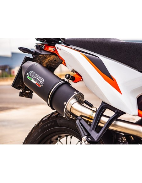 ESCAPE GPR Ktm Duke 890 L 2021/2024 e5 Furore Nero Sistema racing