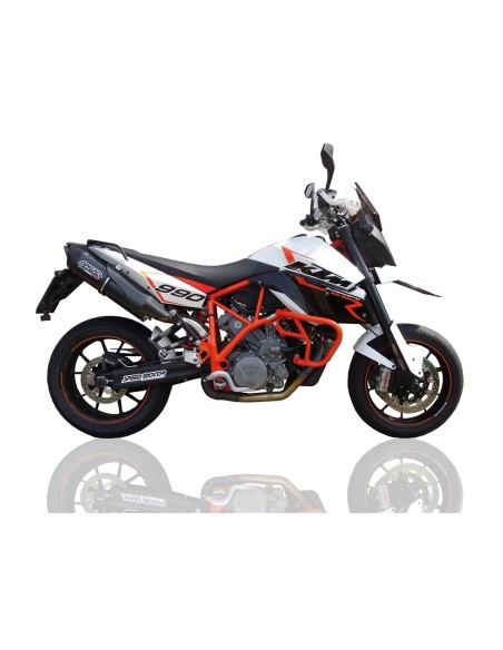 ESCAPE GPR Ktm Lc8 Smt 990 2008/2014 Furore Nero Sistema Homologado