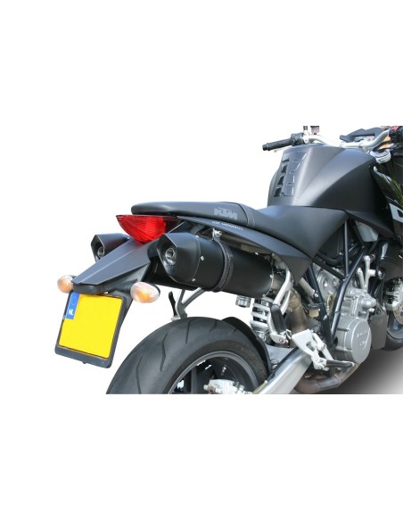 ESCAPE GPR Ktm Superduke 990 - R 2004/2012 Furore Nero Sistema homologado con catalizador incluido