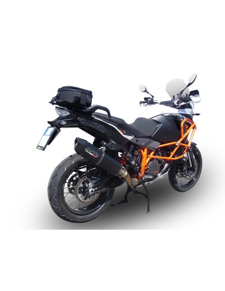 ESCAPE GPR Ktm Lc 8 Adventure 1050 2015/2016 e3 Furore Nero Sistema Homologado