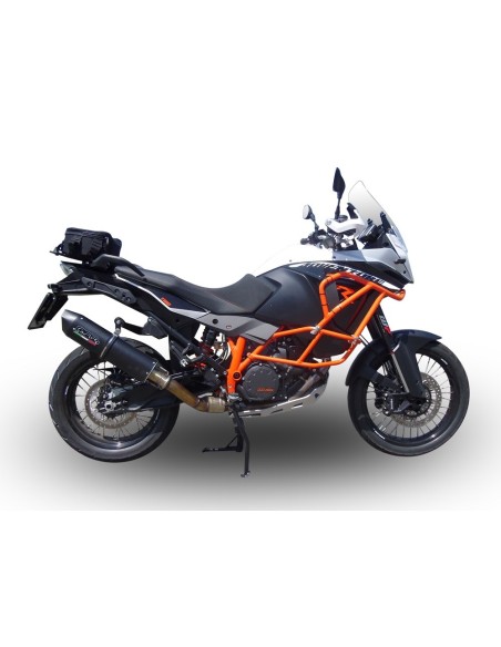 ESCAPE GPR Ktm Lc 8 Adventure 1050 2015/2016 e3 Furore Nero Sistema Homologado