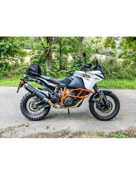 ESCAPE GPR Ktm Lc 8 Adventure 1090 2017/2020 e4 Furore Evo4 Nero Sistema Homologado