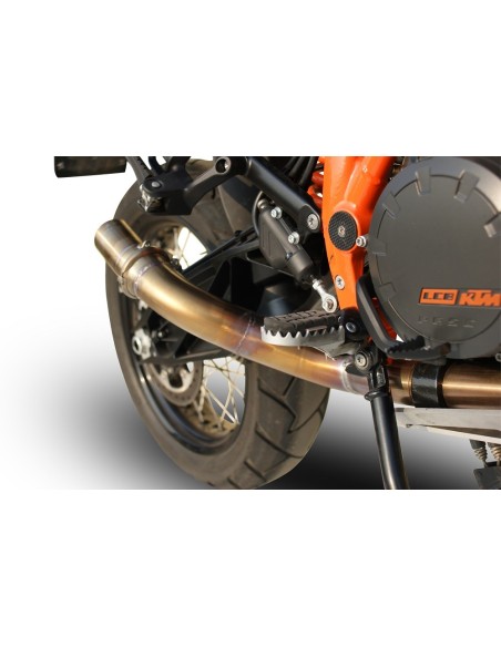 ESCAPE GPR Ktm Lc 8 Adventure 1090 2017/2020 e4 Decatalizzatore Sistema racing