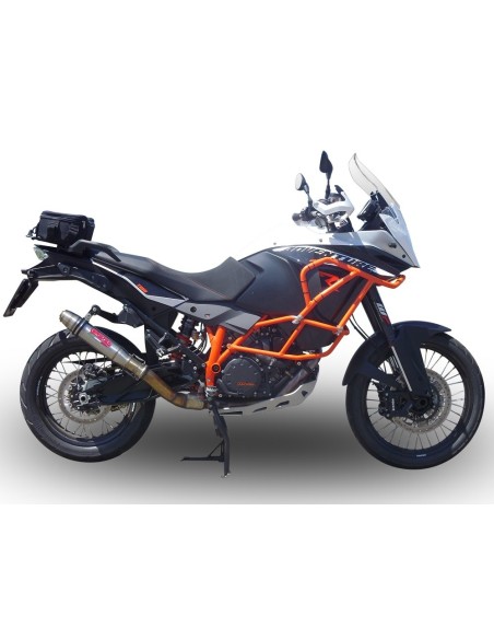 ESCAPE GPR Ktm Lc 8 Adventure 1090 2017/2020 e4 Deeptone Inox Sistema racing