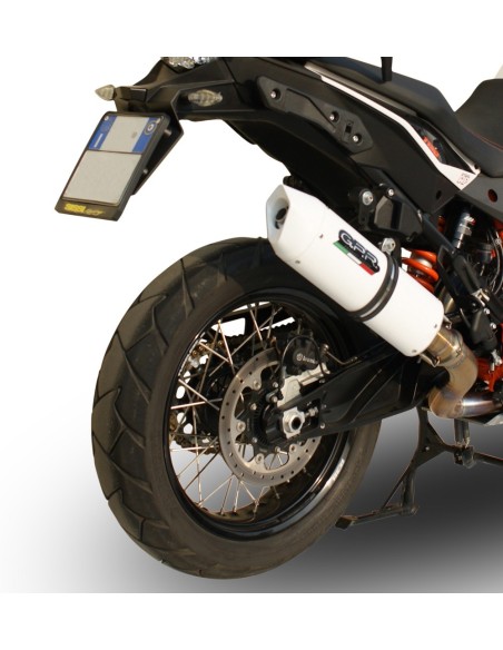 ESCAPE GPR Ktm Lc 8 Adventure 1190 2013/2016 e3 Albus Ceramic Sistema Homologado