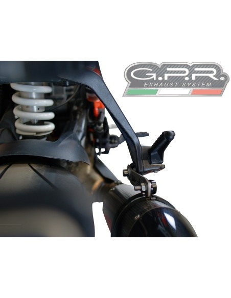 ESCAPE GPR Ktm Super Duke 1290 R 2014/2016 e3 Deeptone Inox Sistema Homologado
