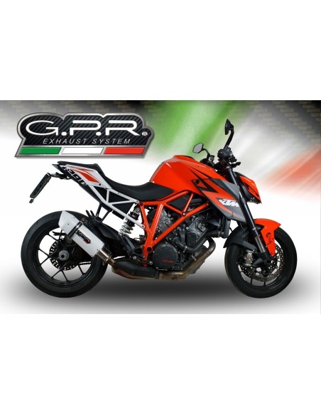 ESCAPE GPR Ktm Super Duke 1290 R 2017/2019 e4 Albus Evo4 Sistema Homologado