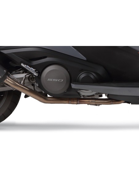 ESCAPE GPR Kymco Ak 550 2017/2020 e4 Furore Evo4 Nero Sistema homologado con catalizador incluido