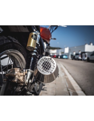 ESCAPE GPR Moto Guzzi V 65 Tt - SP - Lario - Gt- Custom 1982/1994 Ultracone Inox Cafè Racer Silenciador homologado