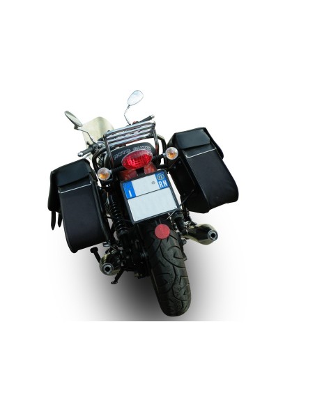 ESCAPE GPR Moto Guzzi V7 (I-II)-St-Sp 2012/2016 Vintacone Sistema homologado con catalizador incluido