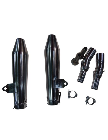 ESCAPE GPR Moto Guzzi V7 (I-II)-St-Sp 2012/2016 Vintacone Sistema homologado con catalizador incluido