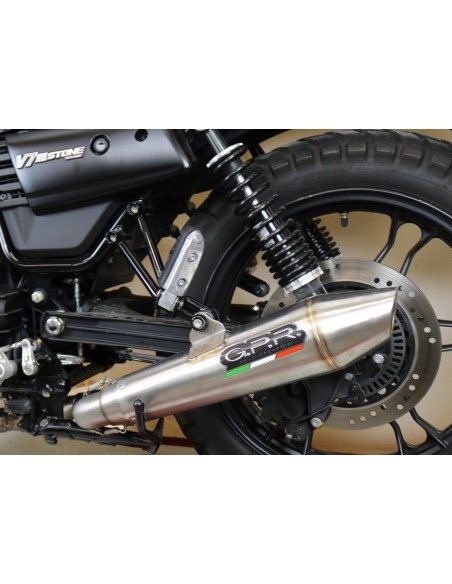 ESCAPE GPR Moto Guzzi V7 III Special-St-Carb 2017/2018 Vintacone Sistema racing
