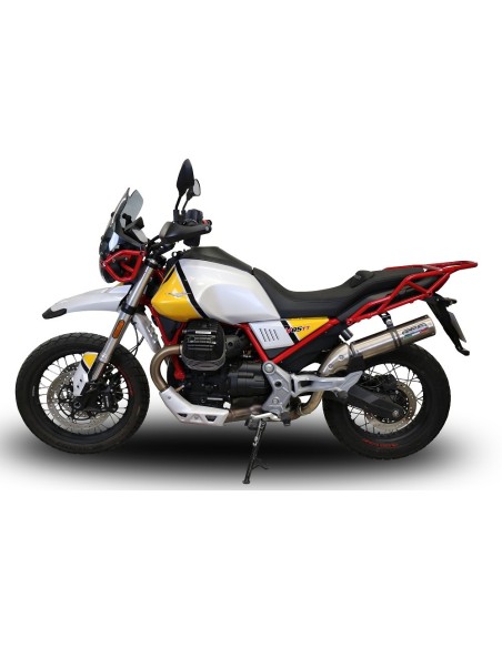 ESCAPE GPR Moto Guzzi V85 TT 2019/2020 e4 M3 Titanium Natural Sistema Homologado