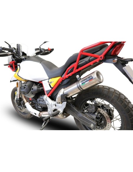 ESCAPE GPR Moto Guzzi V85 TT 2019/2020 e4 M3 Titanium Natural Sistema Homologado