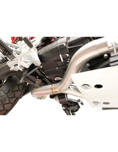 ESCAPE GPR Moto Guzzi V85 TT 2019/2020 e4 Decatalizzatore Sistema racing