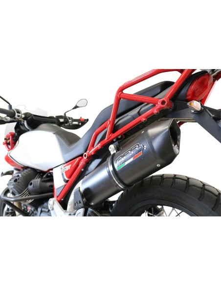 ESCAPE GPR Moto Guzzi V85 TT 2021/2024 e5 Furore Evo4 Nero Sistema Homologado