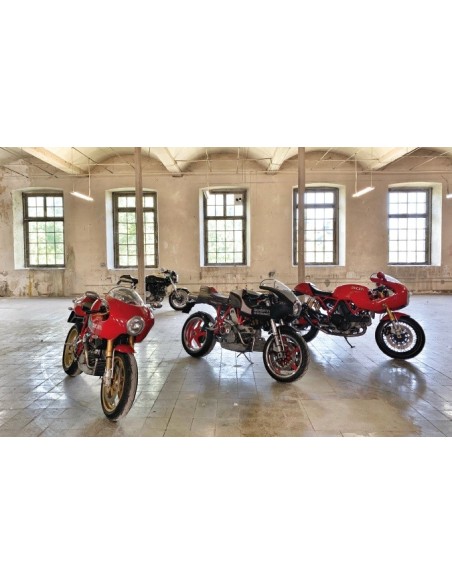 ESCAPE GPR Moto Guzzi 1000 GT 1987/1993 Deeptone Inox Cafè Racer Doble silenciador homologado