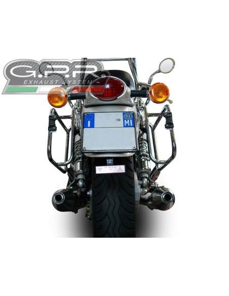 ESCAPE GPR Moto Guzzi California 1100 2003/05 Vintacone Sistema homologado con catalizador incluido