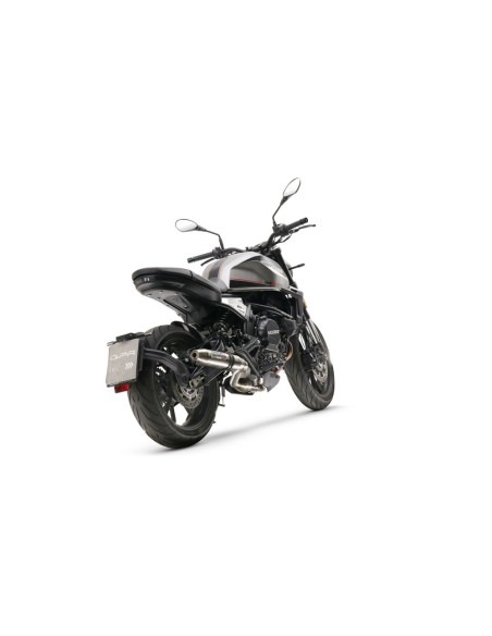 ESCAPE GPR Moto Morini Seiemmezzo Scr 650 2022/2024 Deeptone Inox Sistema homologado con catalizador incluido