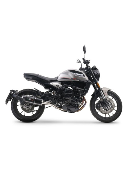 ESCAPE GPR Moto Morini Seiemmezzo Scr 650 2022/2024 Furore Evo4 Nero Sistema homologado con catalizador incluido