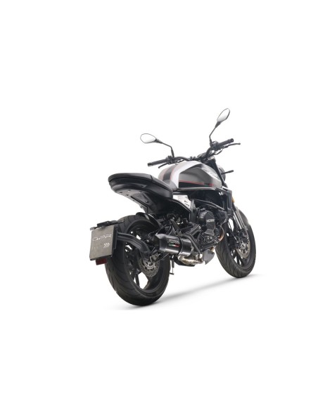 ESCAPE GPR Moto Morini Seiemmezzo Str 650 2022/2024 Furore Evo4 Nero Sistema homologado con catalizador incluido