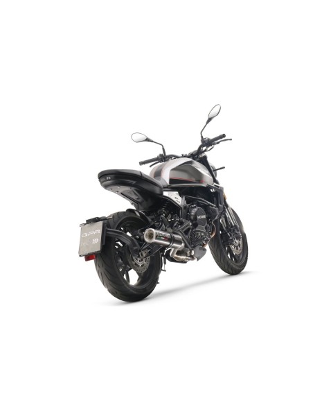 ESCAPE GPR Moto Morini Seiemmezzo Str 650 2022/2024 M3 Poppy Sistema homologado con catalizador incluido