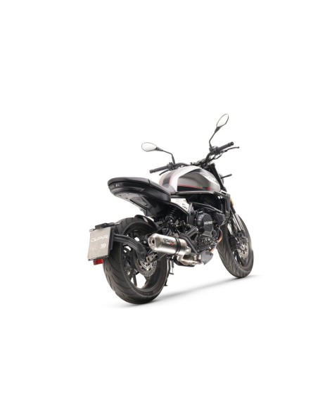 ESCAPE GPR Moto Morini Seiemmezzo Str 650 2022/2024 Satinox Sistema homologado con catalizador incluido