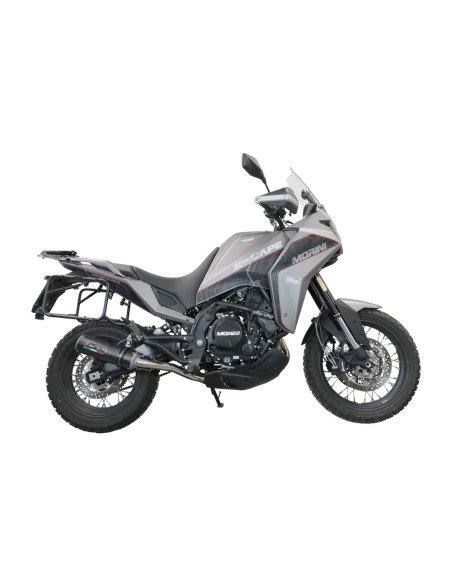 ESCAPE GPR Moto Morini X-CAPE 650 2021/2024 e5 M3 Black Titanium Sistema homologado con catalizador incluido