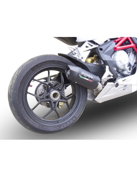 ESCAPE GPR Mv Agusta Brutale 675 2012/15 Furore Nero Sistema Homologado