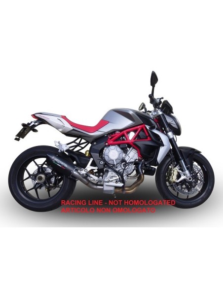 ESCAPE GPR Mv Agusta Brutale 800 Dragster 2013/2016 - RR e3 Furore Nero Sistema homologado con catalizador incluido