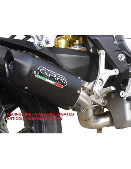 ESCAPE GPR Mv Agusta Brutale 800 Dragster 2013/2016 - RR e3 Furore Nero Sistema homologado con catalizador incluido