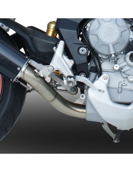 ESCAPE GPR Mv Agusta Rivale 800 2014/2016 e3 Albus Ceramic Sistema Homologado