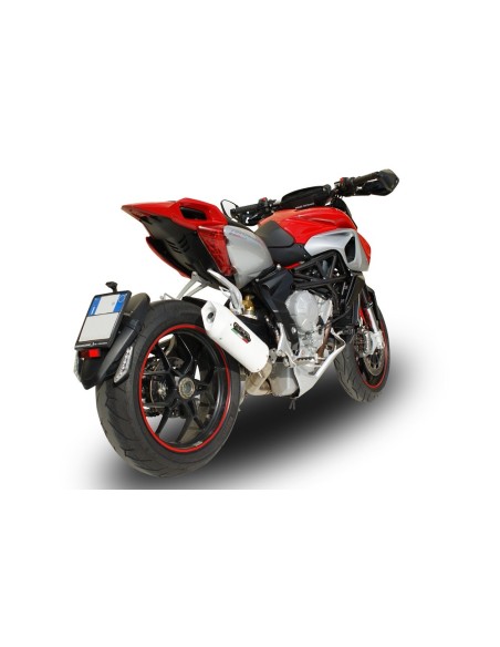 ESCAPE GPR Mv Agusta Rivale 800 2014/2016 e3 Albus Ceramic Sistema Homologado