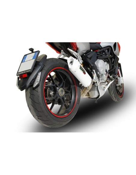 ESCAPE GPR Mv Agusta Rivale 800 2014/2016 e3 Albus Ceramic Sistema Homologado