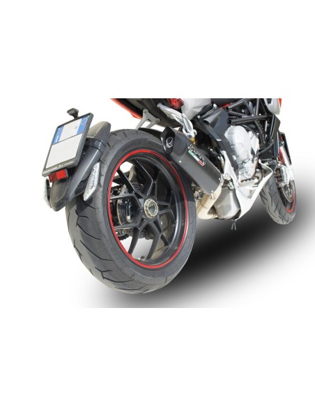 ESCAPE GPR Mv Agusta Rivale 800 2014/2016 e3 Furore Nero Sistema Homologado
