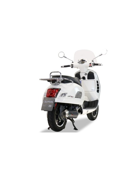 ESCAPE GPR Piaggio Vespa Gt - Gtv 250 i.e. 2007/2009 Evo4 Road Sistema Homologado