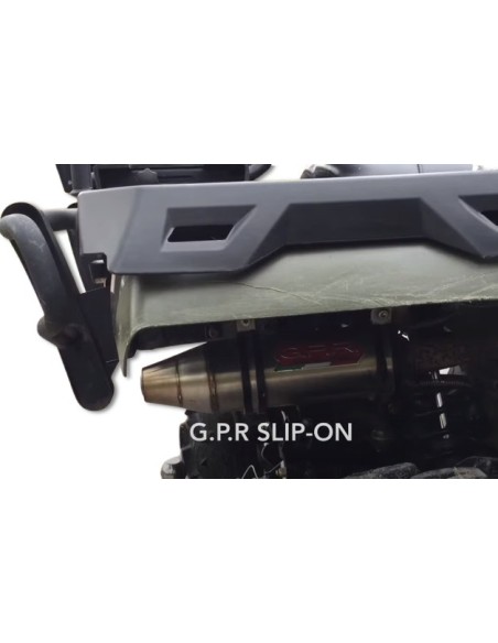 ESCAPE GPR Polaris Sportsman 500 Deeptone Atv Sistema Homologado