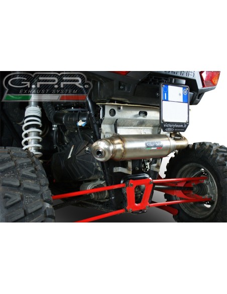 ESCAPE GPR Polaris Rzr XP 1000 2014/2023 Power Bomb Sistema Homologado