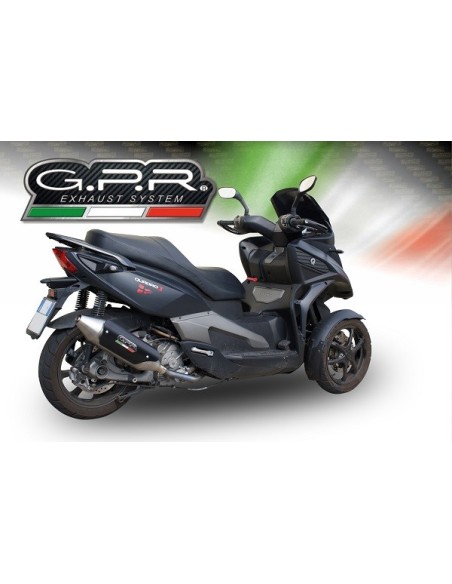 ESCAPE GPR Quadro Quadro 3 2014/2017 Power Bomb Escape homologado que incluye db killer y catalizador extraíbles