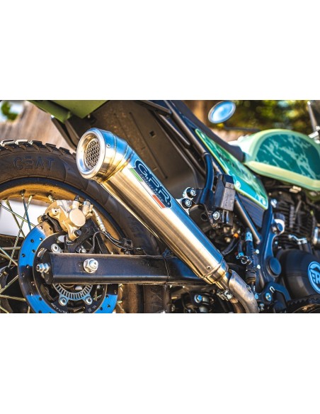 ESCAPE GPR Royal Enfield Himalayan 410 2017/2020 e4 D.36 Powercone Evo Sistema homologado con catalizador incluido