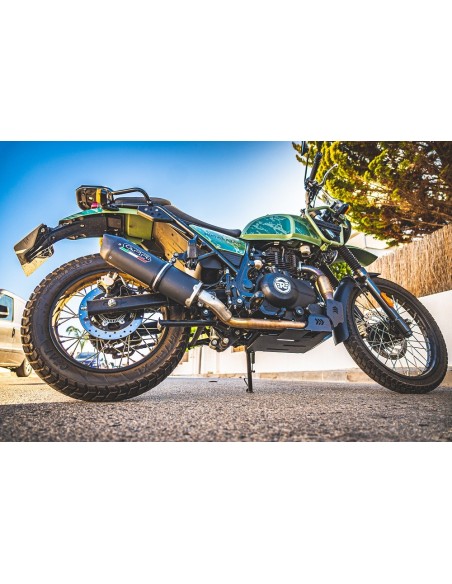 ESCAPE GPR Royal Enfield Himalayan 410 2017/2020 e4 D.36 Furore Nero Sistema racing